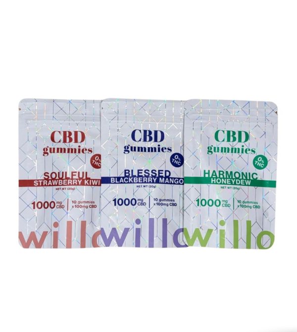 Willo 1000mg CBD Gummies